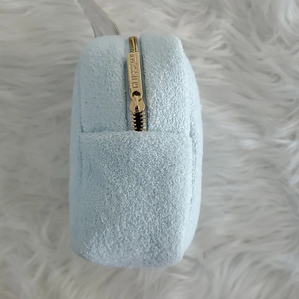 Gloss & Glo Terrycloth Cosmetic Bag with 
